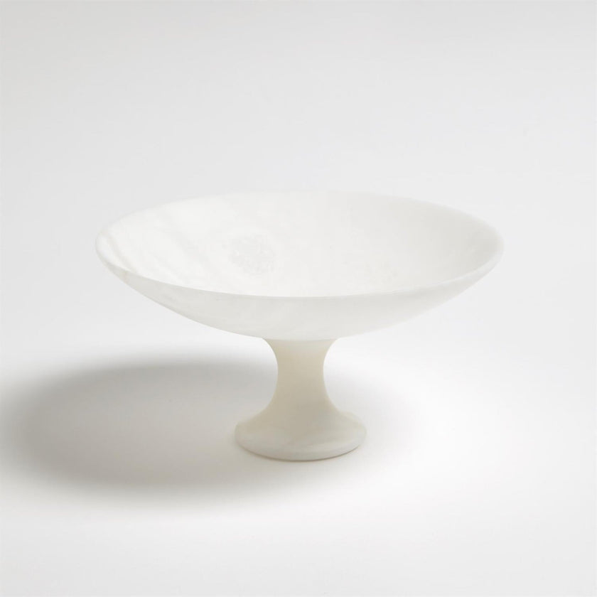 Global Views Alabaster Compote