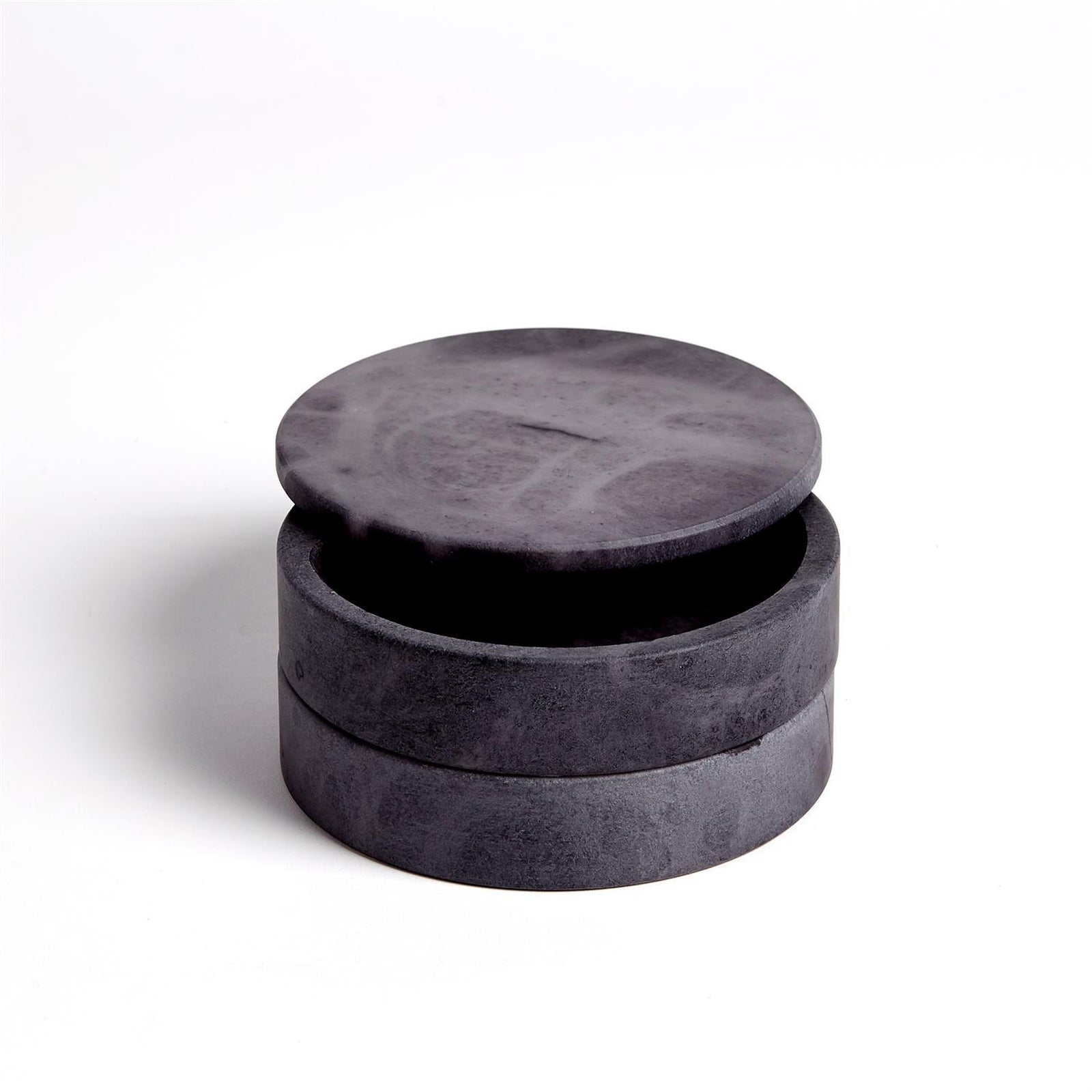 Global Views Alabaster Swivel Box