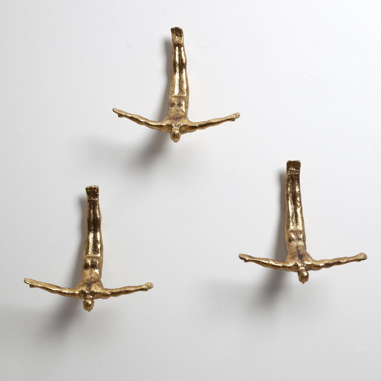 Global Views Wall Diver Sculpture