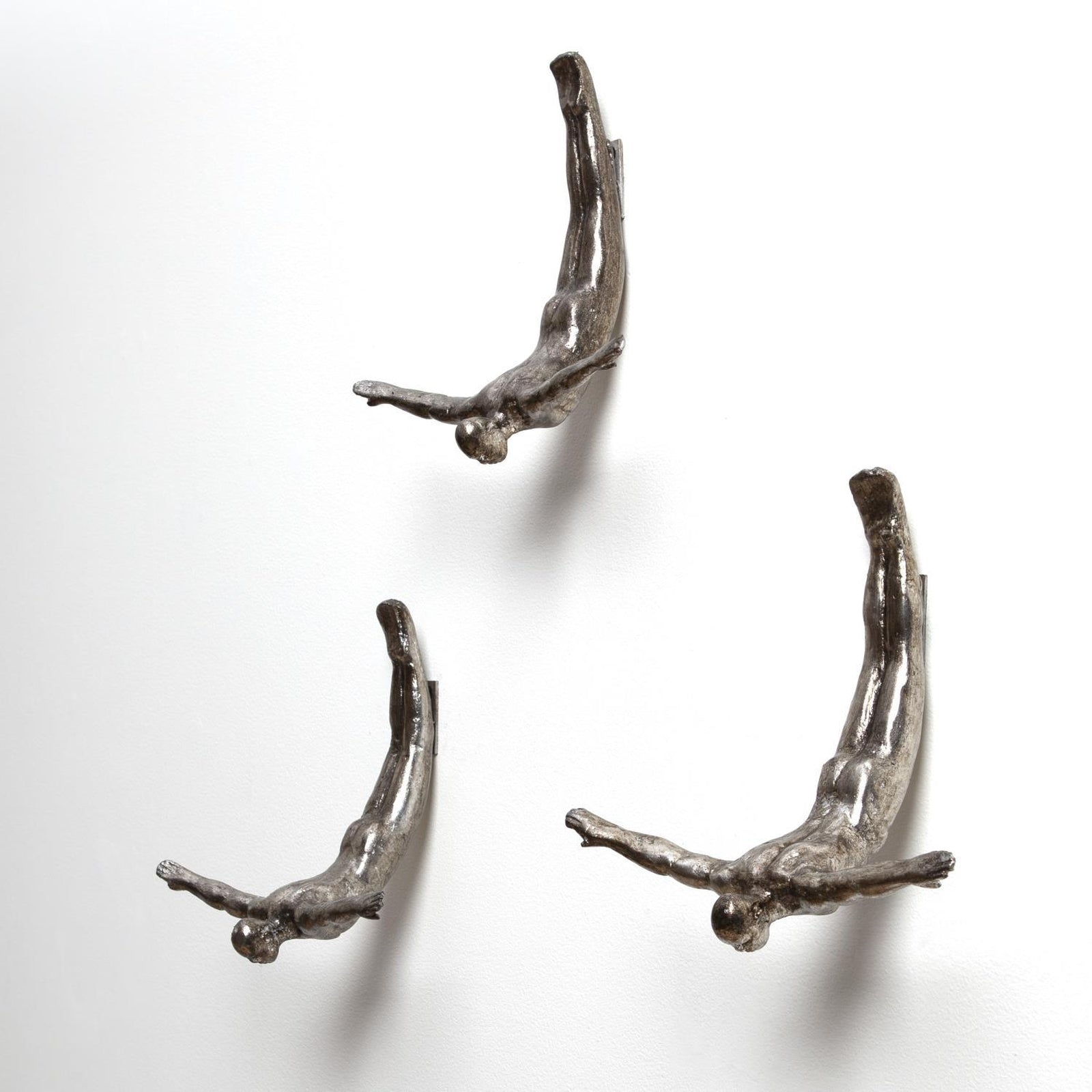 Global Views Wall Diver Sculpture