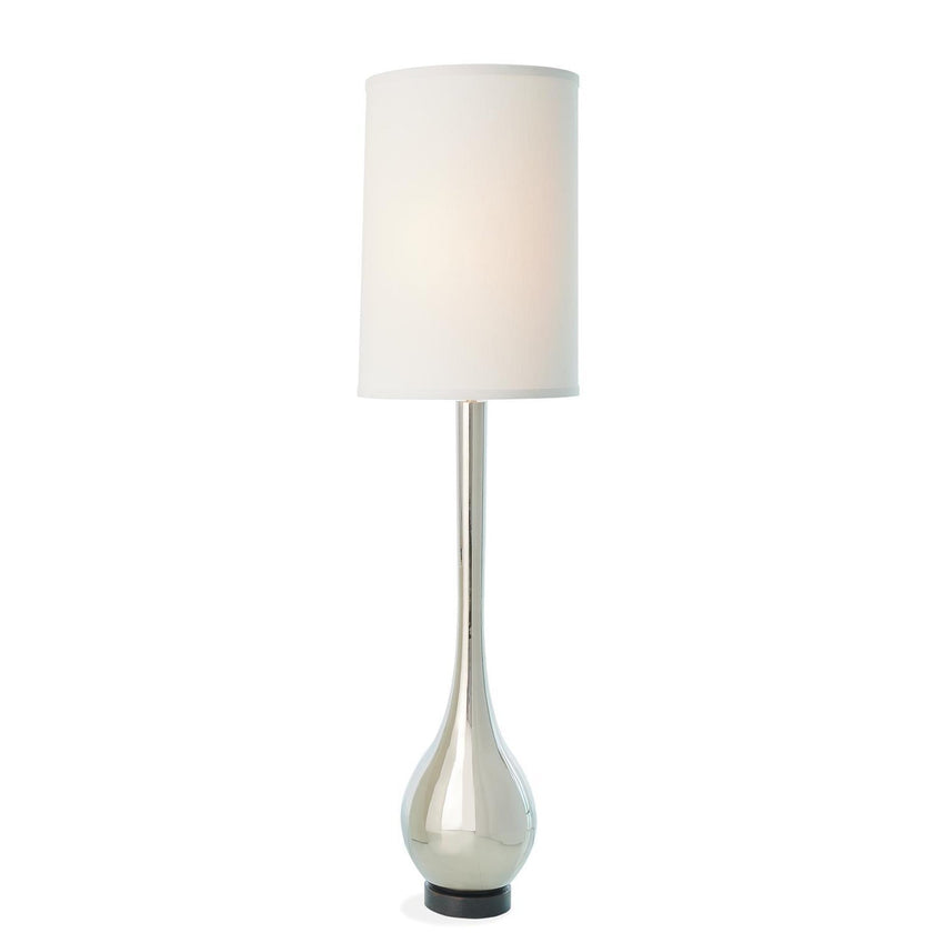 Global Views Light Bronze Bulb Floor Lamp