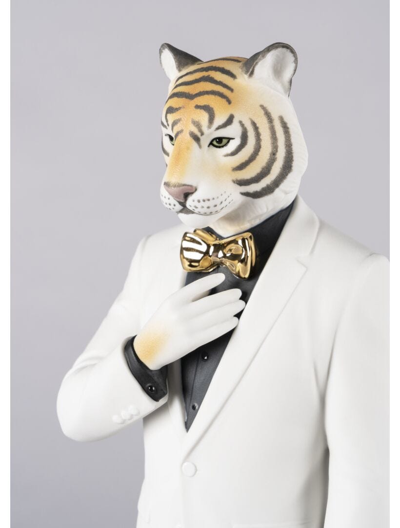 Lladro Tiger Man