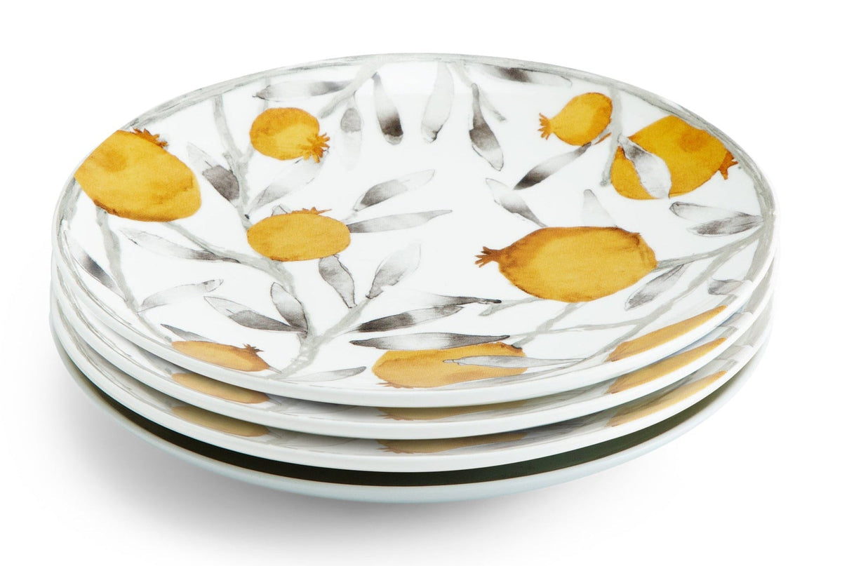 Michael Aram Pomegranate Tidbit Plate - Set of 4