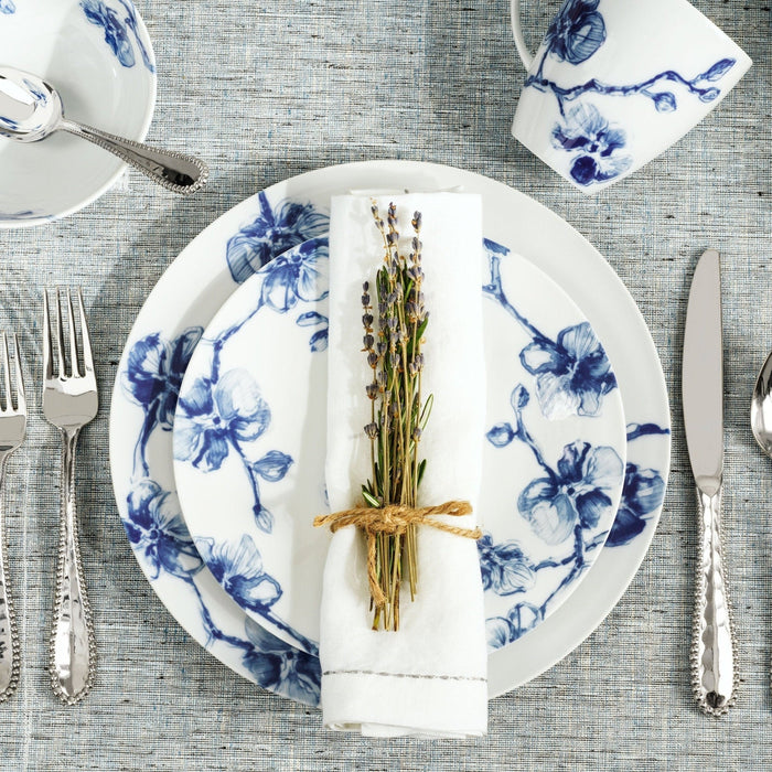 Michael Aram Blue Orchid Dinnerware 4 Piece Setting