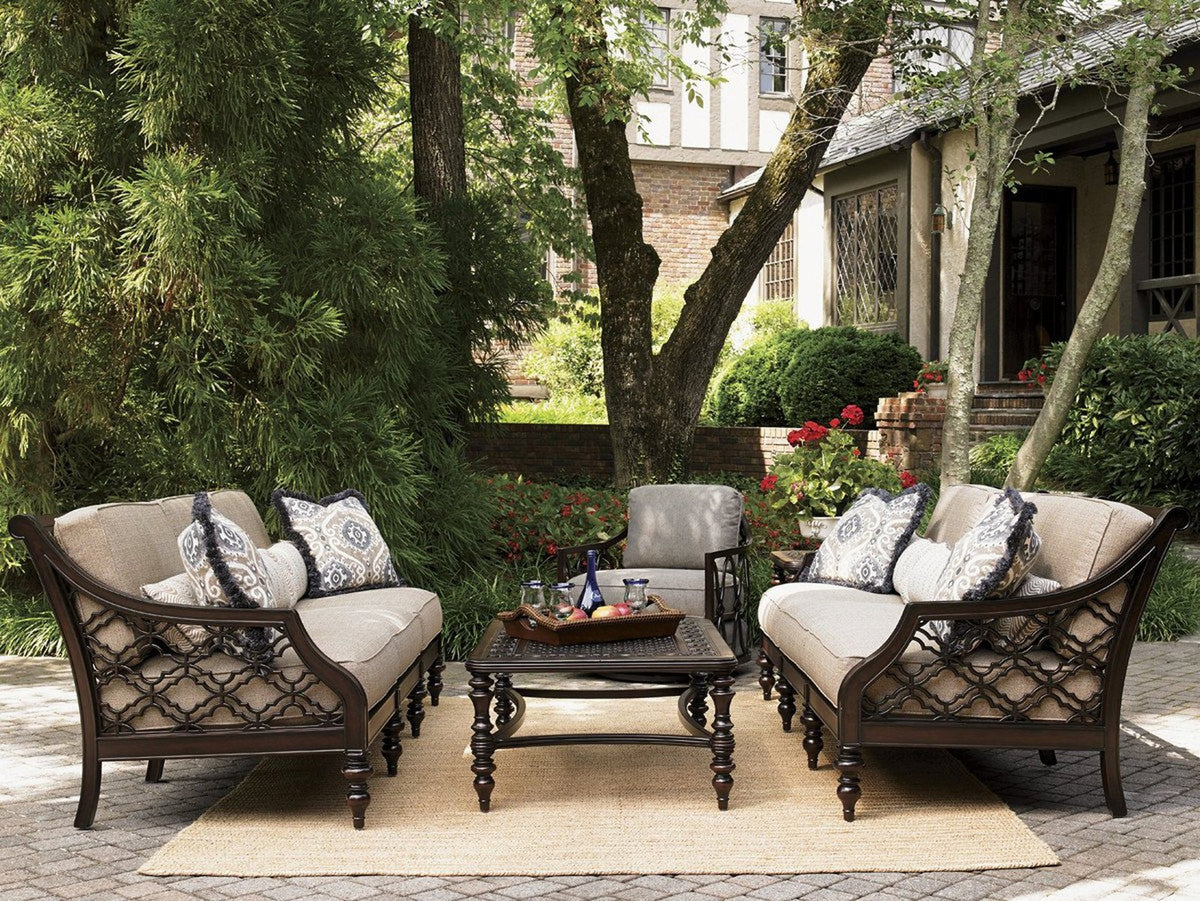 Tommy Bahama Outdoor Royal Kahala Black Sands Sofa