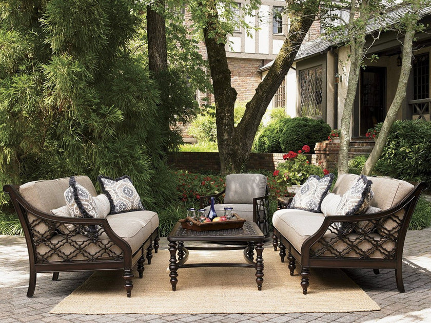Tommy Bahama Outdoor Royal Kahala Black Sands Sofa