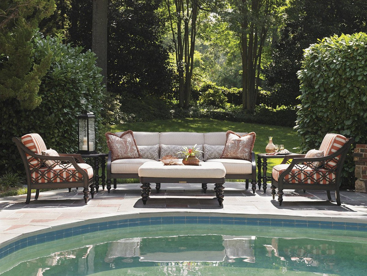 Tommy Bahama Outdoor Royal Kahala Black Sands Sofa