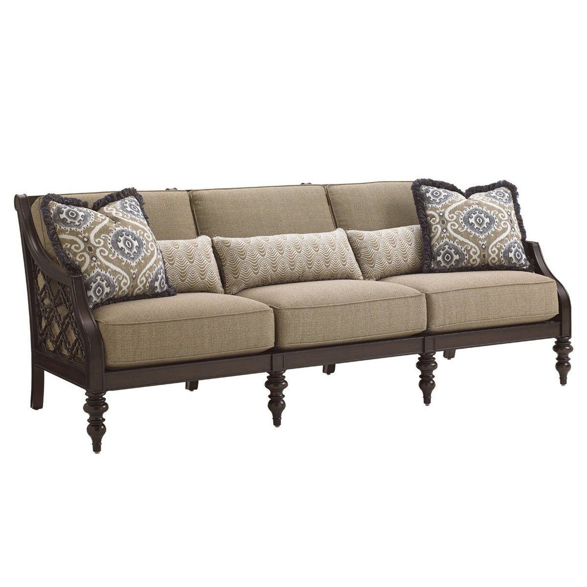 Tommy Bahama Outdoor Royal Kahala Black Sands Sofa