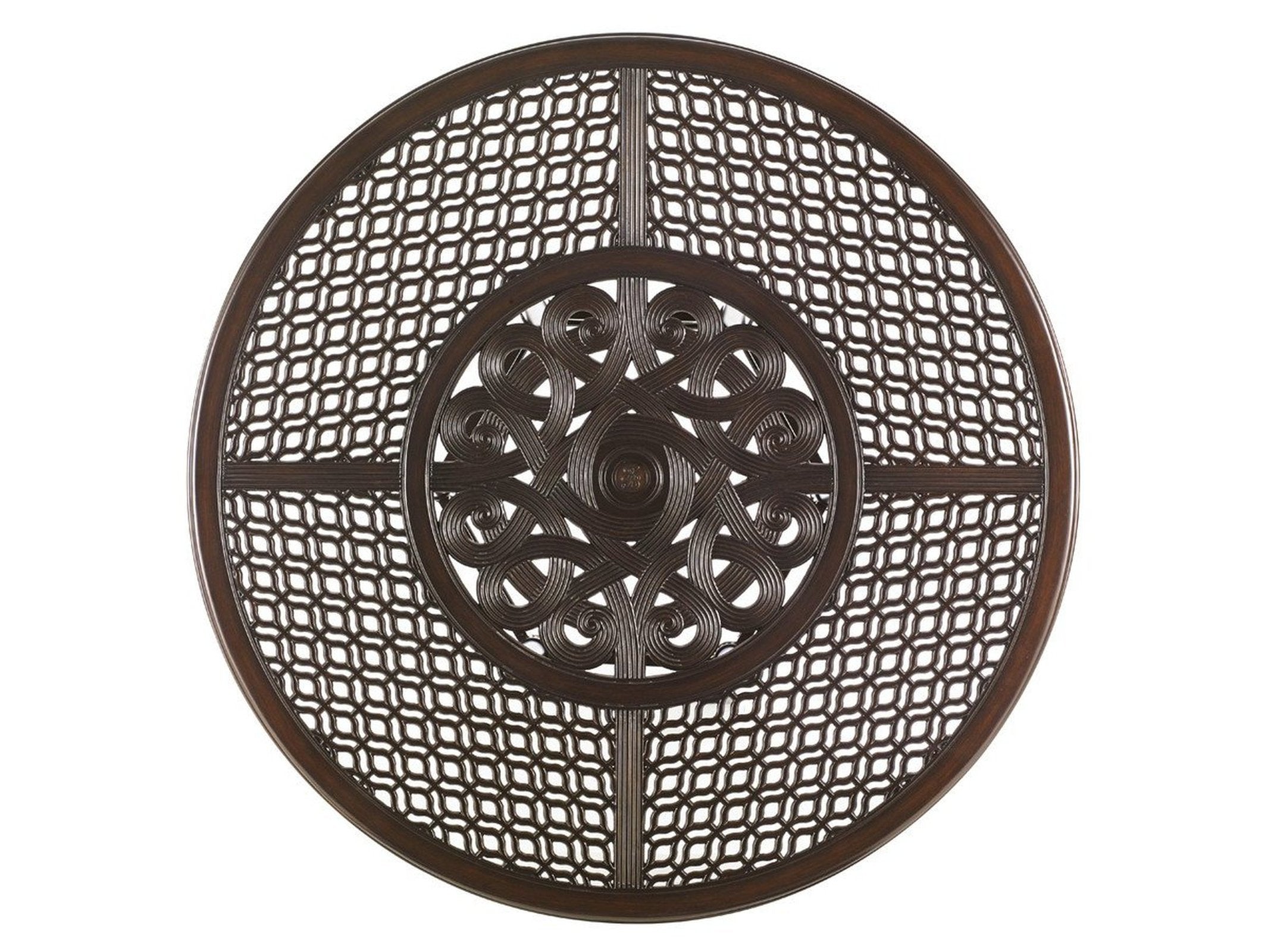 Tommy Bahama Outdoor Royal Kahala Black Sands Dining Table W/Cast Top