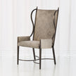 Global Views Iron Wing Chair
