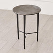 Global Views Circle Etched Accent Table