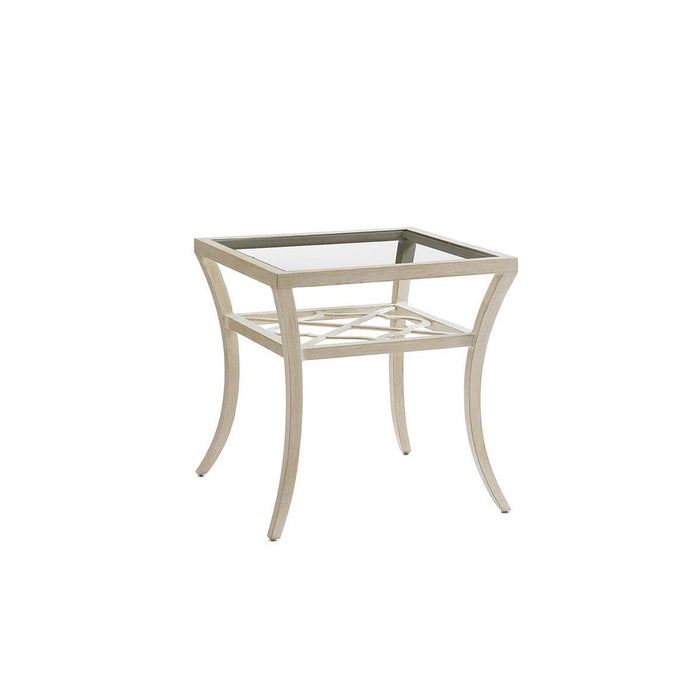 Tommy Bahama Outdoor Misty Garden Square End Table