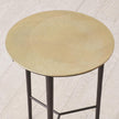 Global Views Circle Etched Accent Table