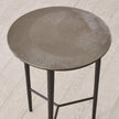 Global Views Circle Etched Accent Table