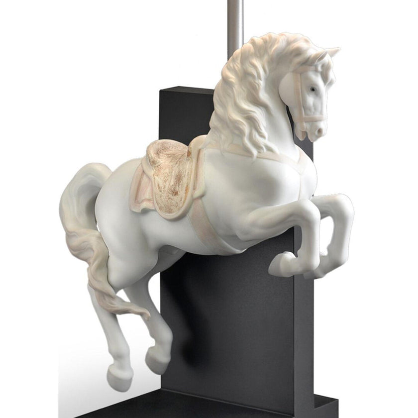 Lladro Horse On Courbette Table Lamp (US)