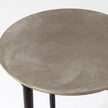 Global Views Circle Etched Accent Table