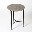 Global Views Circle Etched Accent Table