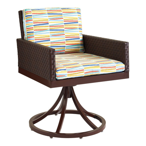 Tommy Bahama Outdoor Abaco Swivel Rocker Dining Chair