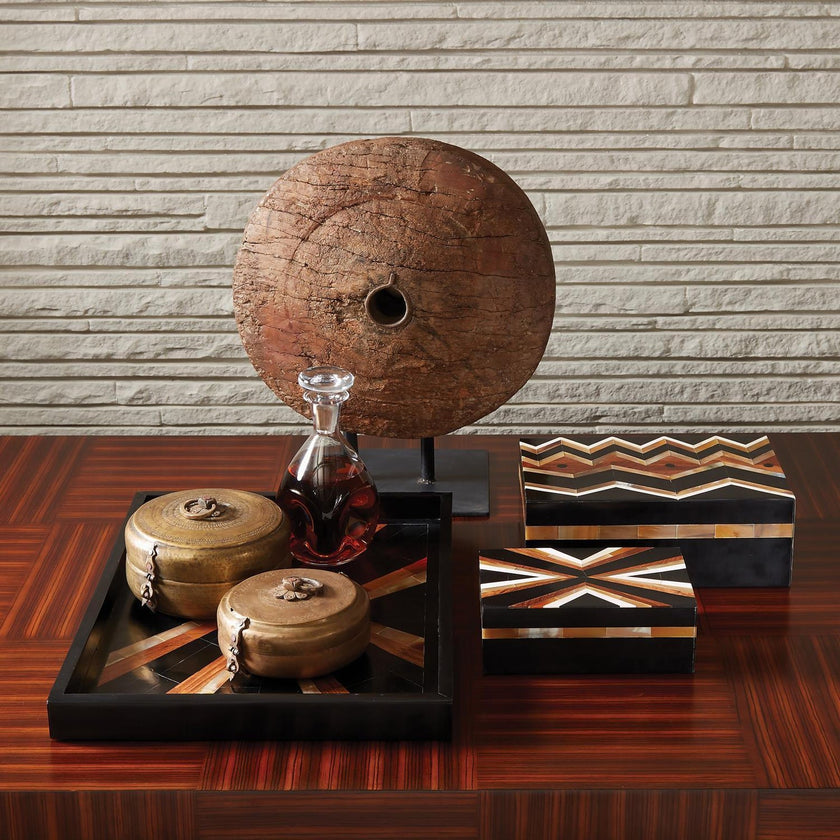 Global Views Vintage Chipati Box