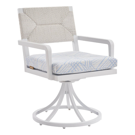Tommy Bahama Outdoor Ocean Breeze Promenade Swivel Rocker Arm Chair
