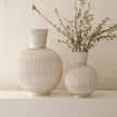 Global Views Furrow Sphere Vase