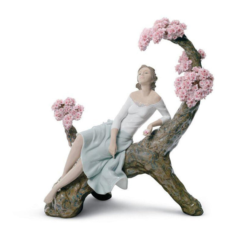 Lladro Sweet Scent of Blossoms Woman Figurine Limited Edition