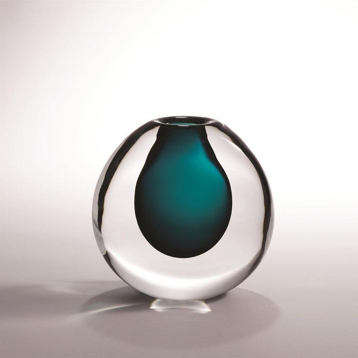 Global Views Cut Glass Vase