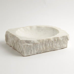 Global Views Chiseled Block Bowl