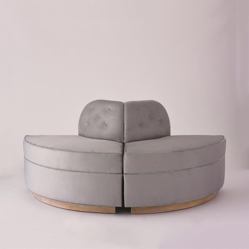 Global Views Grey Conversational Rondel