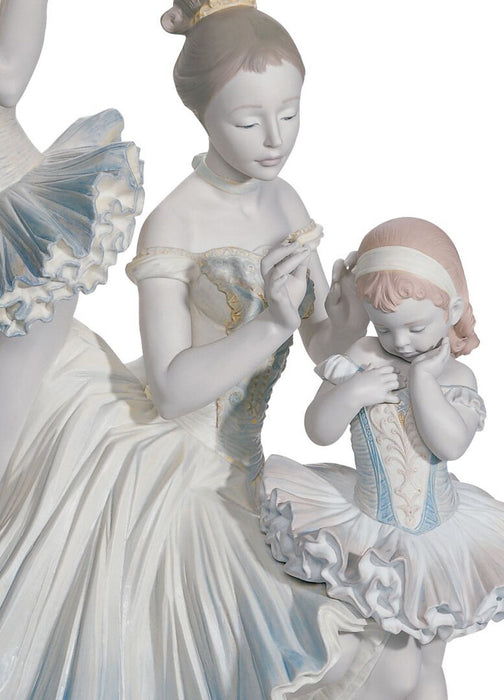 Lladro Love for Ballet Dancers Sculpture Limited Edition