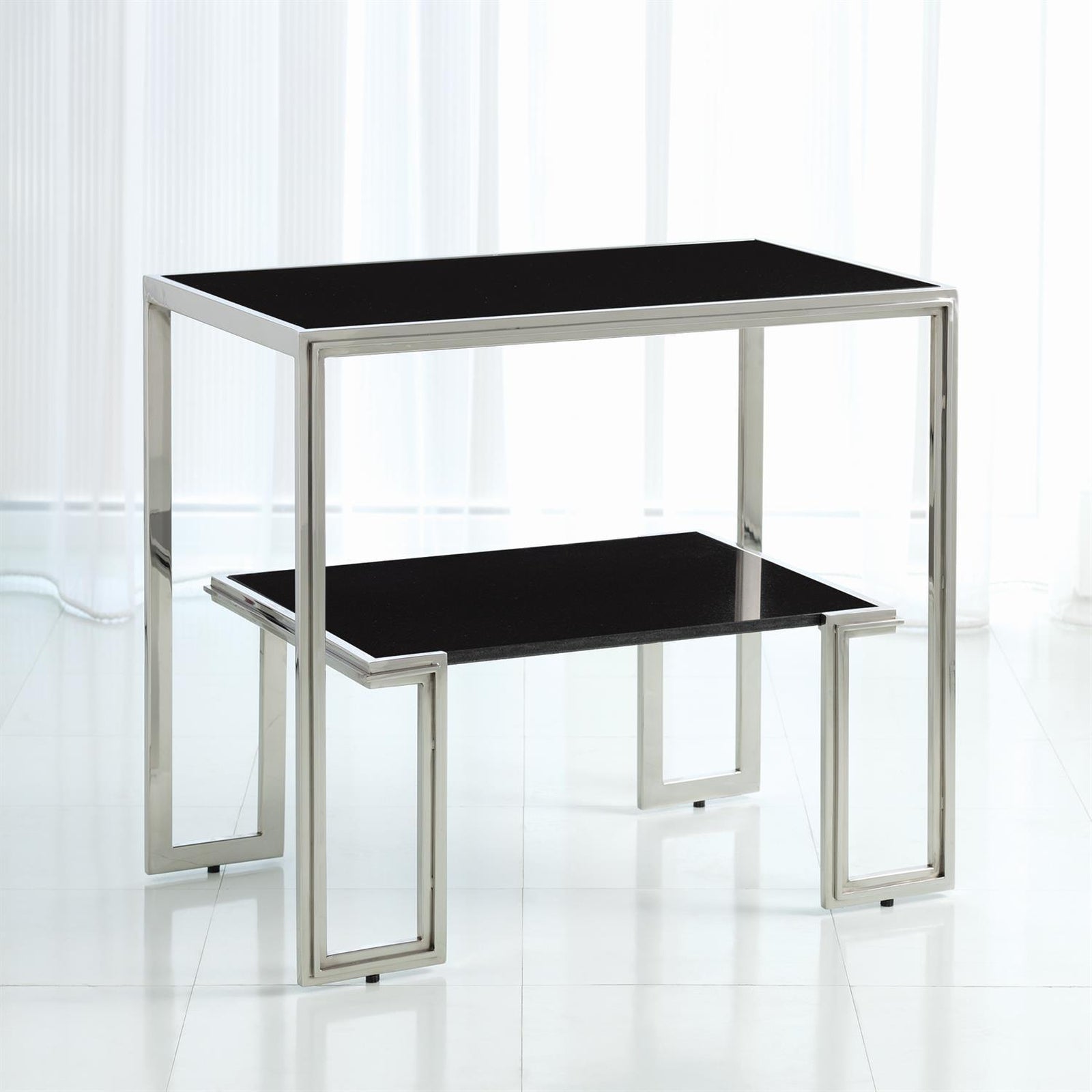Global Views One Up Accent Table