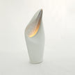 Global Views Cowl Lamp White Small