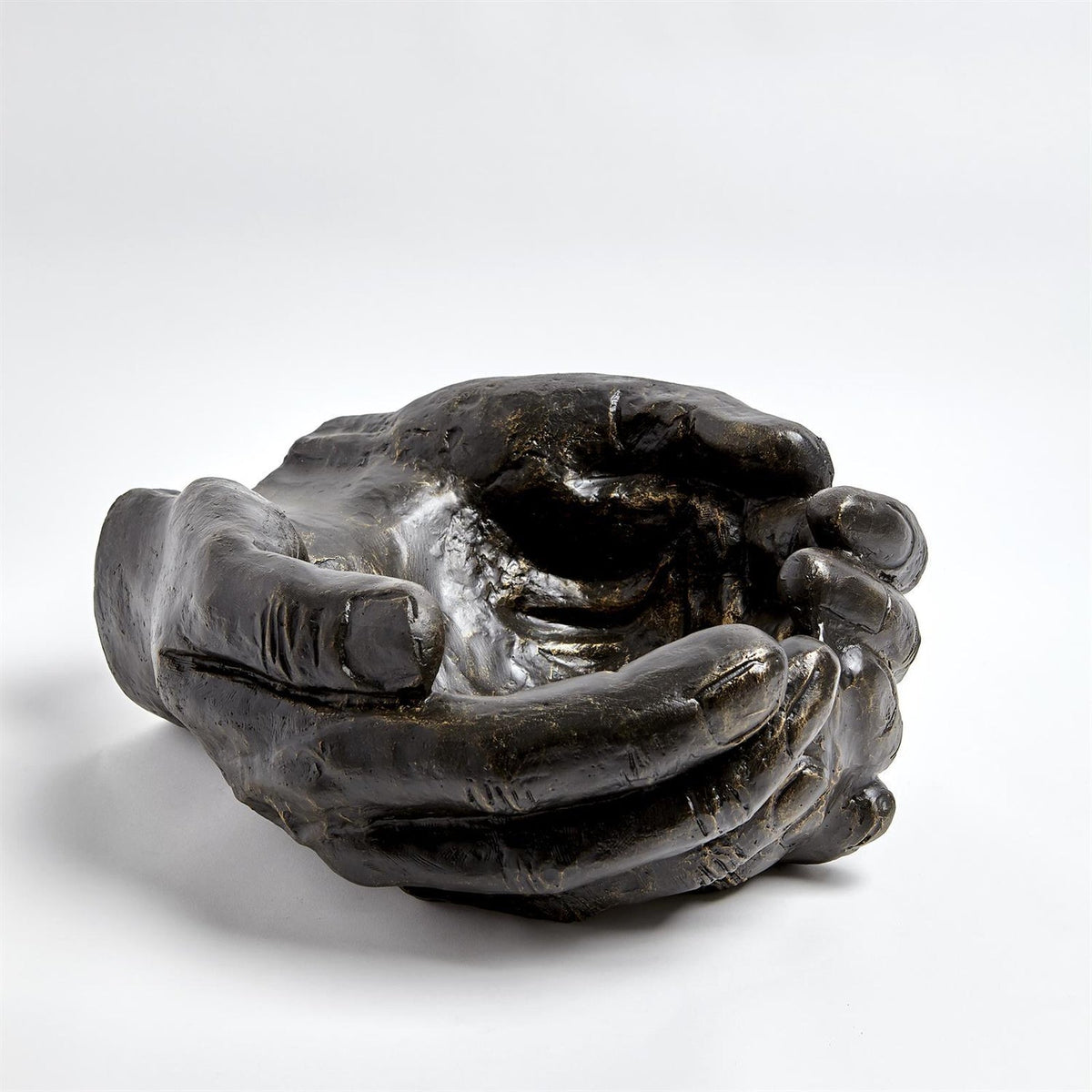Global Views Hand Bowl Sculpture 18 inch