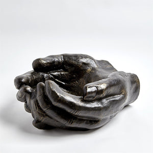 Global Views Hand Bowl Sculpture 18 inch