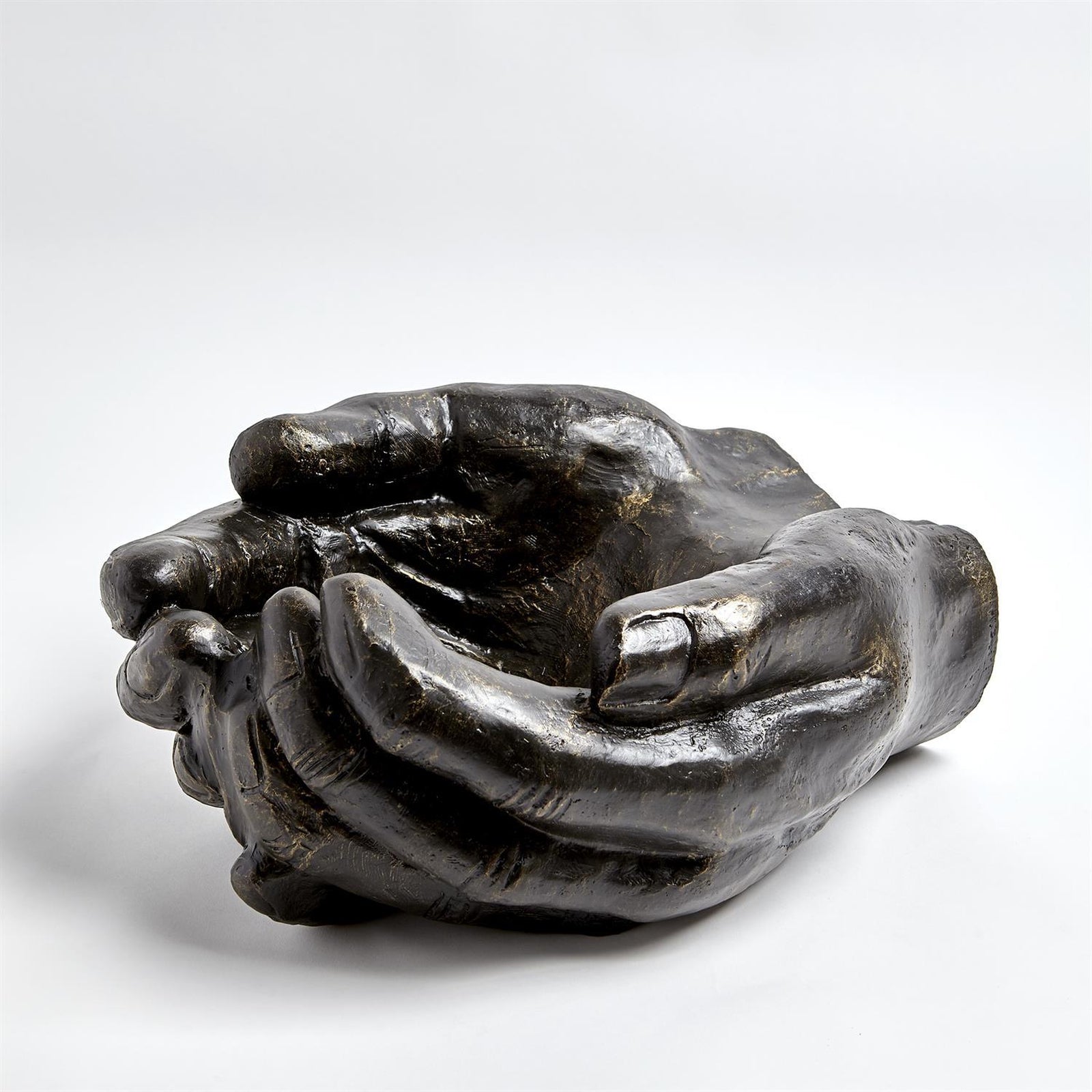 Global Views Hand Bowl Sculpture 18 inch