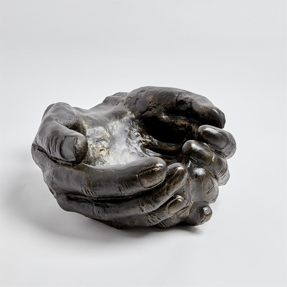 Global Views Hand Bowl Sculpture 18 inch