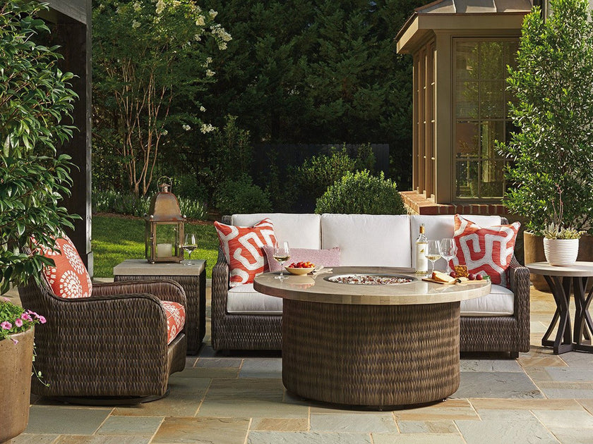 Tommy Bahama Outdoor Cypress Point Ocean Terrace Side Table
