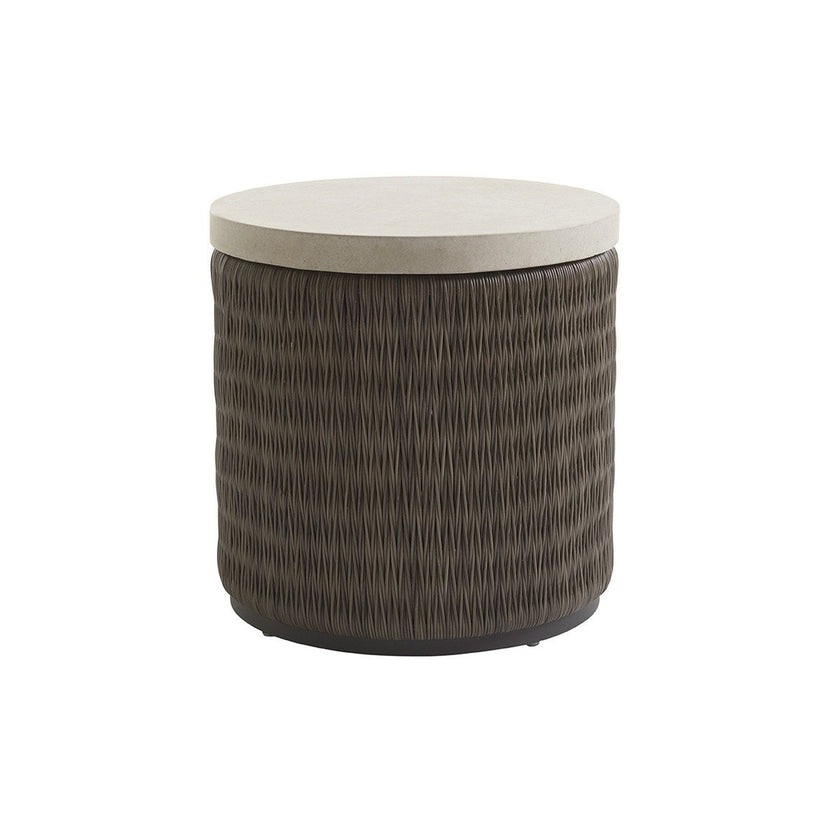 Tommy Bahama Outdoor Cypress Point Ocean Terrace Round End Table