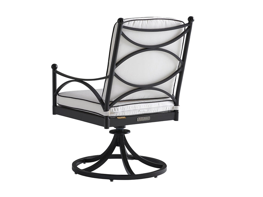 Tommy Bahama Outdoor Pavlova Swivel Rocker Dining Chair 3911