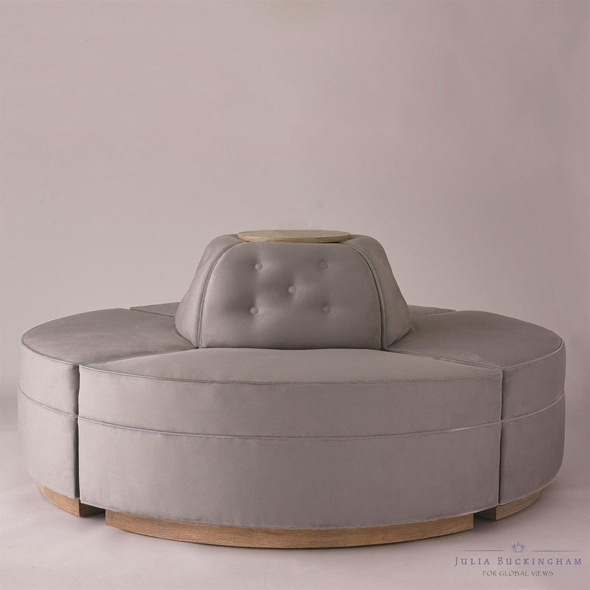 Global Views Grey Conversational Rondel