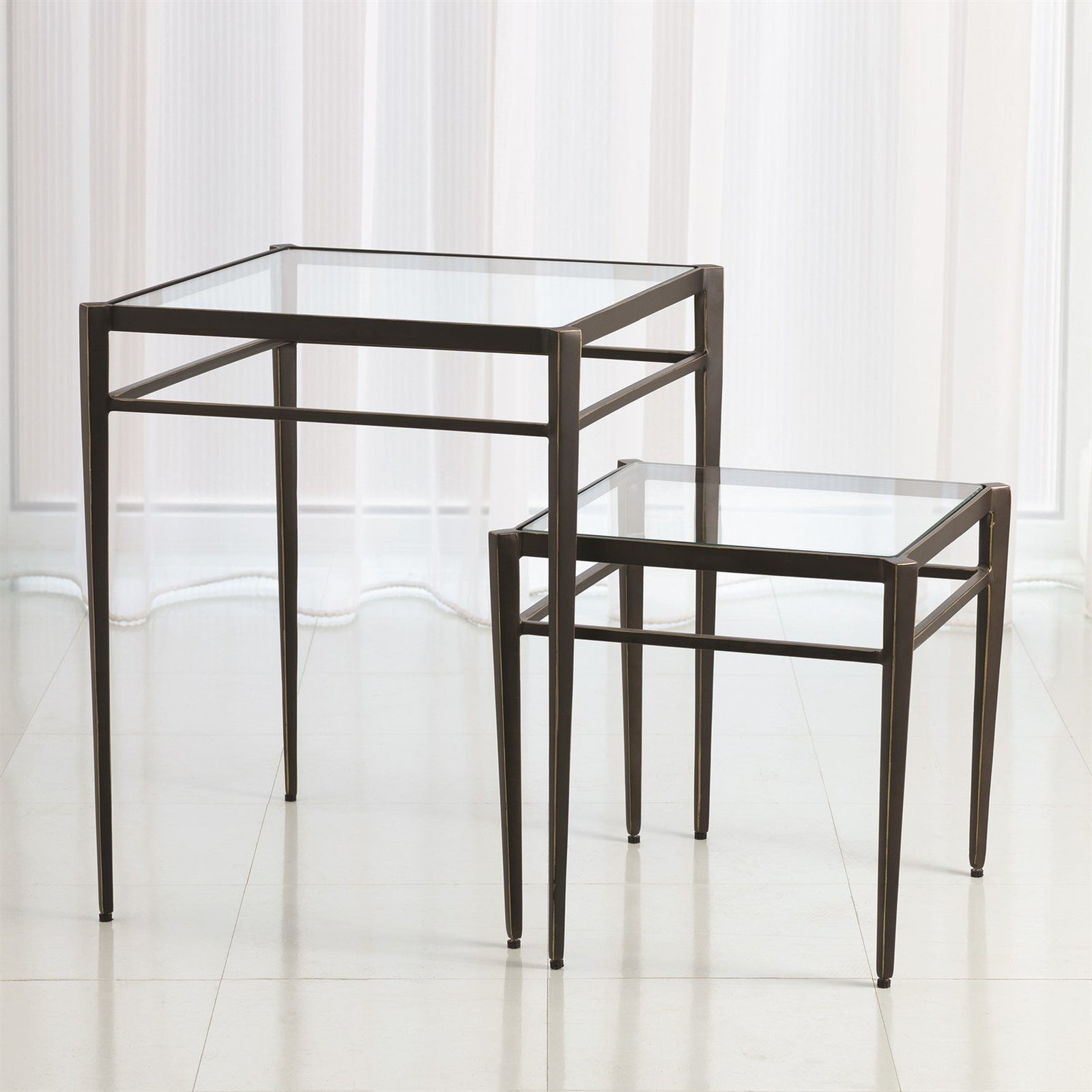 Global Views Lescot Side Table