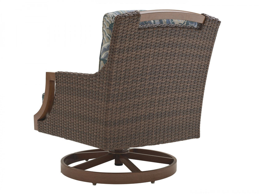 Tommy Bahama Outdoor Harbor Isle Swivel Rocker Lounge Chair