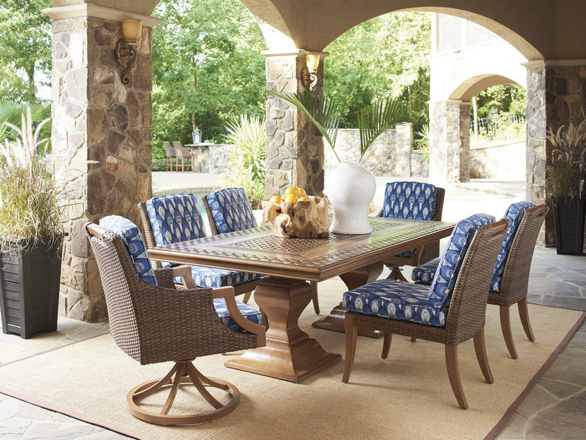 Tommy Bahama Outdoor Harbor Isle Rectangular Dining Table