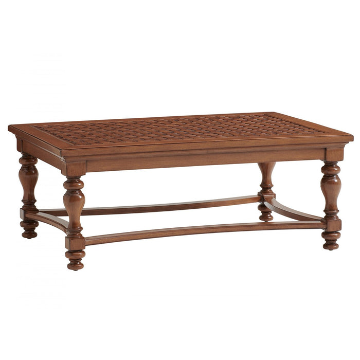 Tommy Bahama Outdoor Harbor Isle Rectangular Cocktail Table