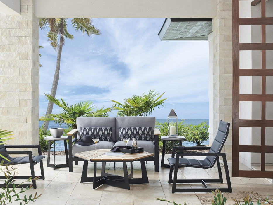 Tommy Bahama Outdoor South Beach Hexagonal Cocktail Table