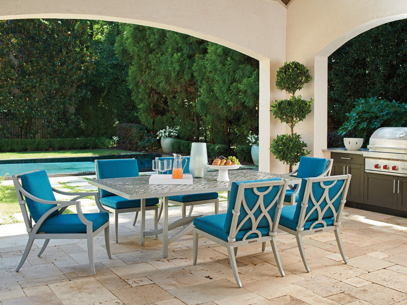 Tommy Bahama Outdoor Silver Sands Arm Dining Chair
