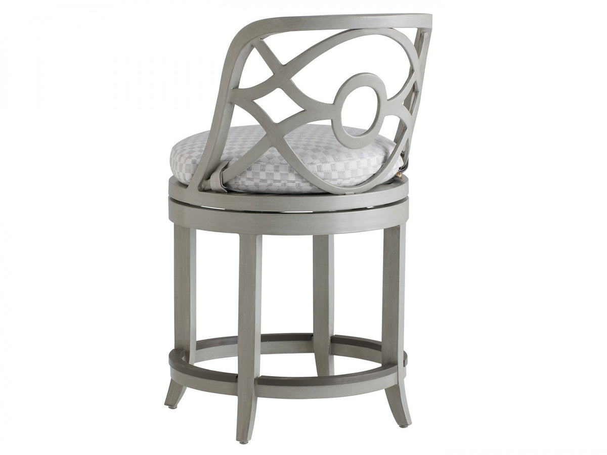 Tommy Bahama Outdoor Silver Sands Swivel Counter Stool