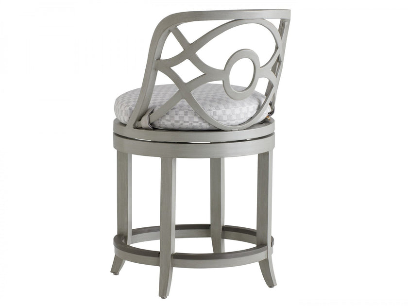 Tommy Bahama Outdoor Silver Sands Swivel Counter Stool