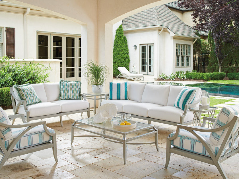 Tommy Bahama Outdoor Silver Sands Loveseat