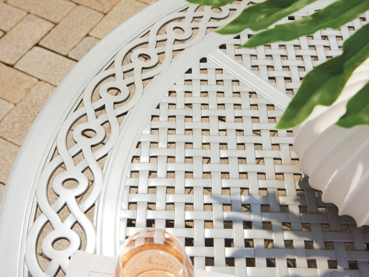 Tommy Bahama Outdoor Silver Sands Round Dining Table